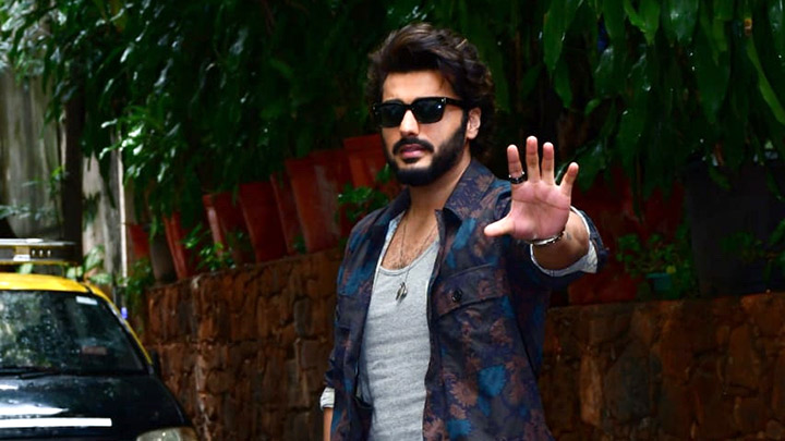 Arjun Kapoor Snapped In A Handsome Look Clad In Radiant Blue Hoodie