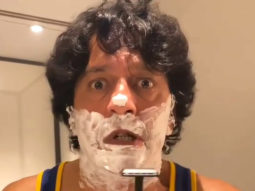 Chunky Panday shares his easy and fun shaving technique