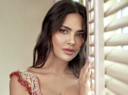 Esha Gupta transforms into a modern bride in breath-taking sequinned red lehenga for a photo-shoot for Wedding Vows magazine