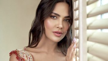 Esha Gupta transforms into a modern bride in breath-taking sequinned red lehenga for a photo-shoot for Wedding Vows magazine