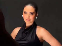 Esha Gupta’s elegant photoshoot in black gown