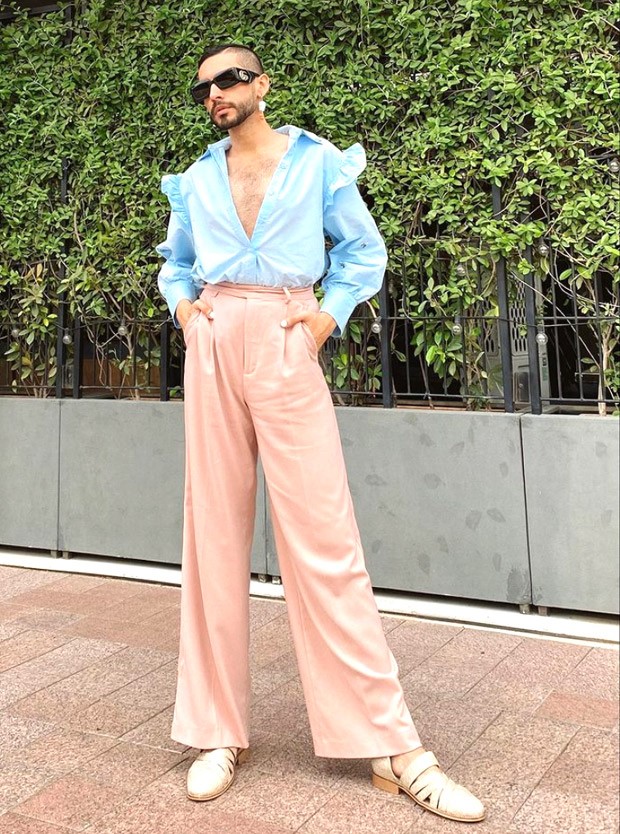 Fashion Influencer Siddharth Batra is serving major fashion goals for the monsoon mood