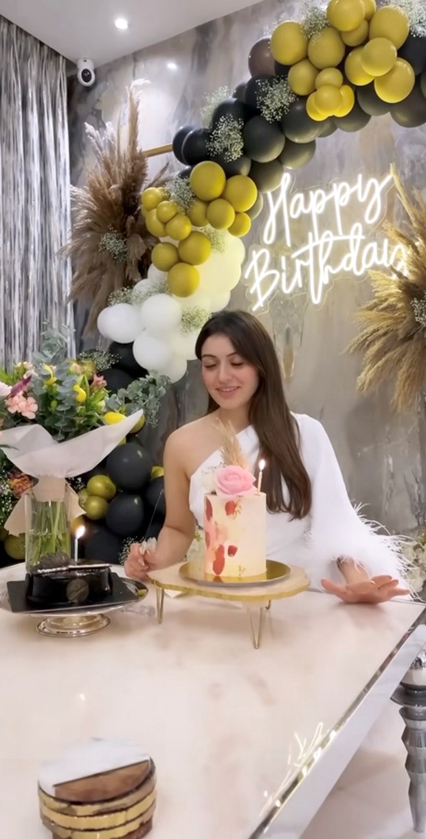 Hansika Motwani rings in 31st birthday with friends and family in a white one shoulder dress worth Rs. 84K Hansika Motwani rings in 31st birthday with friends and family in a white one shoulder dress worth Rs. 84K