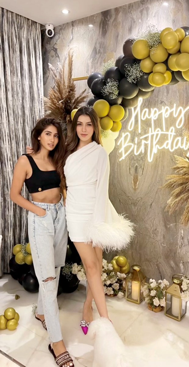 Hansika Motwani rings in 31st birthday with friends and family in a white one shoulder dress worth Rs. 84K Hansika Motwani rings in 31st birthday with friends and family in a white one shoulder dress worth Rs. 84K