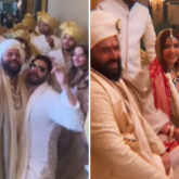 INSIDE PICS & VIDEOS: Varun Dhawan, Arjun Kapoor, Rhea Kapoor, Shahid Kapoor turn baaraatis at Kunal Rawal and Arpita Mehta's wedding; Sonam Kapoor joins via video call 