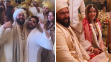 INSIDE PICS & VIDEOS: Varun Dhawan, Arjun Kapoor, Rhea Kapoor, Shahid Kapoor turn baaraatis at Kunal Rawal and Arpita Mehta’s wedding; Sonam Kapoor joins via video call 