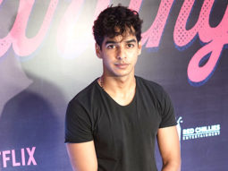 Ishaan Khatter flashes his cute smile for paps at Darlings screening