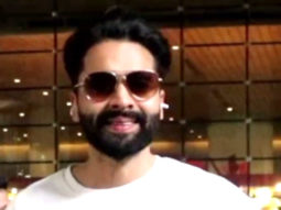 Jackky Bhagnani spotted at the airport in white outfit