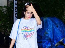 Janhvi Kapoor poses with fan post gym session
