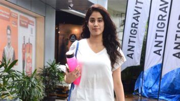 Janhvi Kapoor snapped post gym session