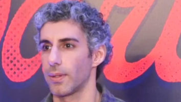 Jim Sarbh poses for paps at Darlings screening