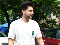 Karan Kundrra spotted rocking a white t-shirt and shorts