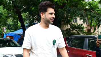Karan Kundrra spotted rocking a white t-shirt and shorts
