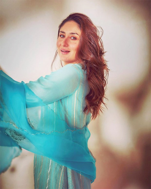 Kareena Kapoor Khan looks elegant in blue kurta set while promoting Laal Singh Chaddha