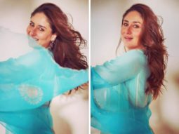 Kareena Kapoor Khan looks elegant in blue kurta set while promoting Laal Singh Chaddha