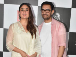 Kareena Kapoor and Aamir Khan pose for paps with Saif Ali Khan and Kiran Rao