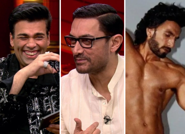Koffee With Karan 7: Karan Johar asks Aamir Khan whether he has seen Ranveer Singh's nude photos: 'Do you like his thirsty photos?'
