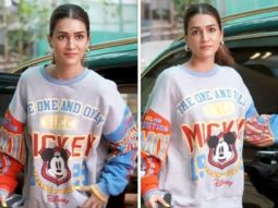 Kriti Sanon keeps it trendy in Pull & Bear sweatshirt worth Rs. 4K and ripped denim jeans as she gets snapped in the city