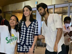 Liger jodi Ananya Panday and Vijay Deverakonda snapped together