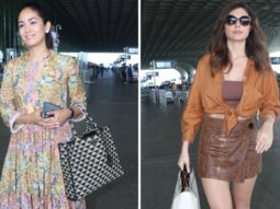 Mira Rajput and Elnaaz Norouzi snapped at the airport