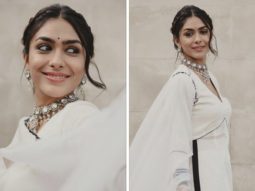 Mrunal Thakur’s monochrome kurta worth Rs. 25K for Sita Ramam is pure ethnic bliss