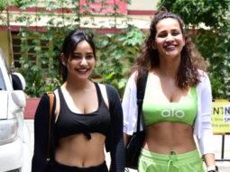 Neha Sharma and Aisha Sharma spotted together post gym session