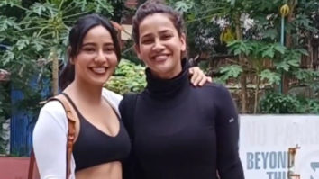 Neha Sharma flaunts her toned physique while posing for paps
