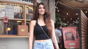 Palak Tiwari spotted at a café in the city