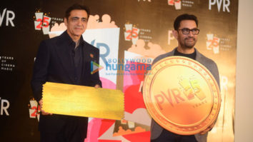 Photos: Aamir Khan attends PVR Cinemas 25 years celebration