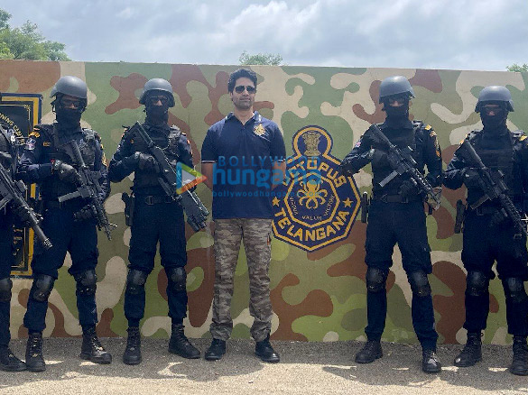 photos adivi sesh meets with the octopus special force 3