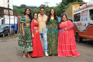 Photos: Akshay Kumar and the cast of Raksha Bandha snapped promoting the film