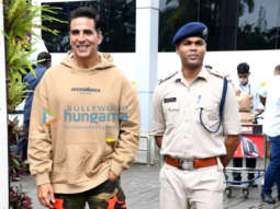 Photos: Akshay Kumar and Allu Arjun snapped at Kalina airport
