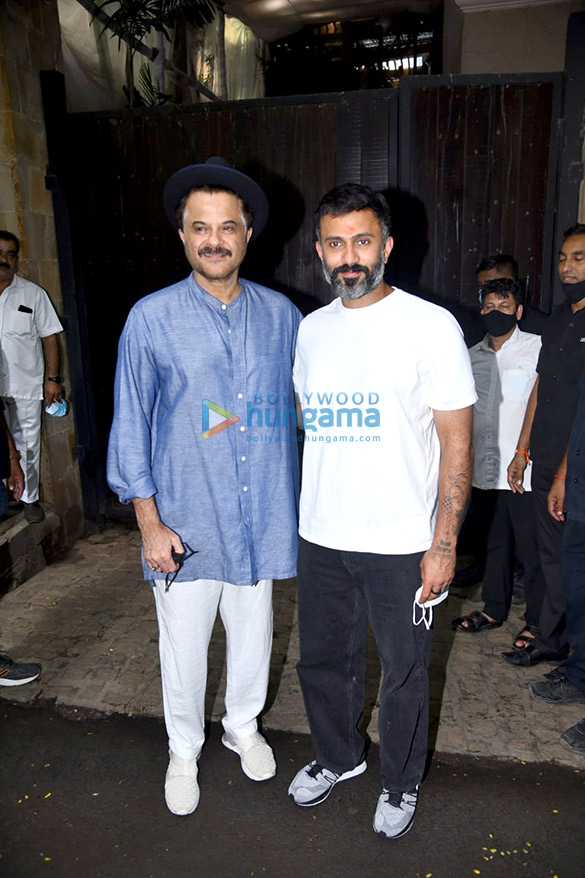 photos anand ahuja and anil kapoor distribute sweets to the media and police team 1