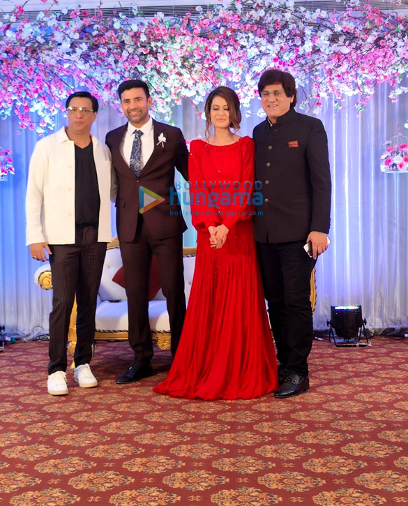 photos celebs attend the wedding reception of payal rohatgi and sangram singh 1