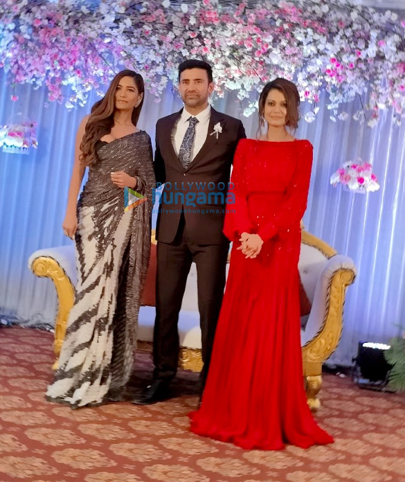 photos celebs attend the wedding reception of payal rohatgi and sangram singh 8 2