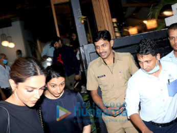 Photos: Deepika Padukone and Anisha Padukone snapped at Mizu in Bandra