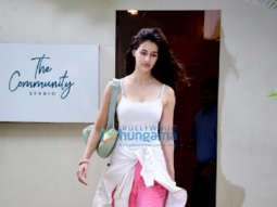 Photos: Disha Patani spotted outside a dance class in Santacruz