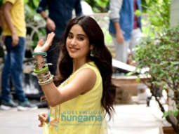 Photos: Janhvi Kapoor snapped promoting her film Good Luck Jerry