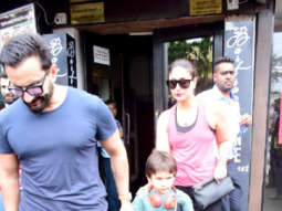 Photos: Kareena Kapoor Khan, Saif Ali Khan, Taimur Ali Khan and Janhvi Kapoor spotted in Bandra