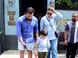 Photos: Kareena Kapoor Khan, Saif Ali Khan and Taimur Ali Khan spotted in Bandra