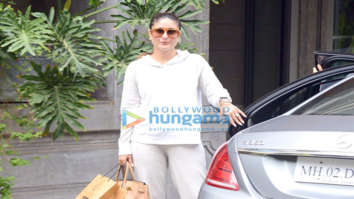 Photos: Kareena Kapoor Khan and Karisma Kapoor snapped outside Randhir Kapoor’s house in Bandra