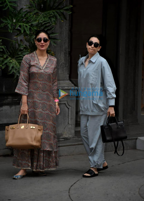585px x 817px - Photos: Kareena Kapoor and Karishma Kapoor snapped at Randhir Kapoor's  house in Bandra | Parties & Events - Bollywood Hungama