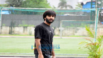 Photos: Meezaan Jafri and Bunty Walia snapped during a football match in Bandra