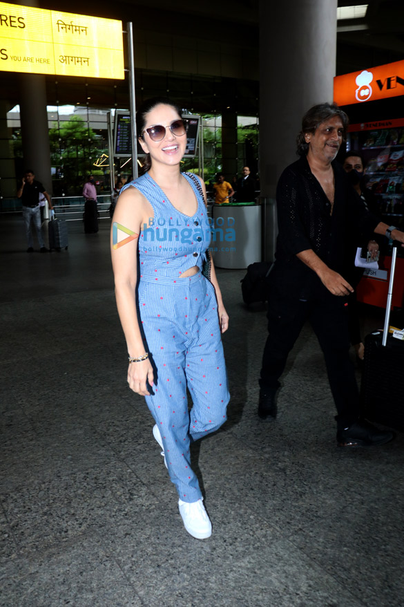 photos nora fatehi nimrat kaur sunny leone and avika gor snapped at the airport 1