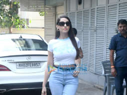 Photos: Nora Fatehi snapped outside Exceed office