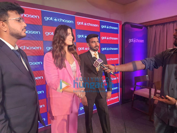 photos nupur sanon graces the launch of gotchosen app 4