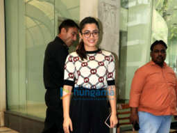 Photos: Rashmika Mandanna snapped at Siddharth Roy Kapur’s office in Khar