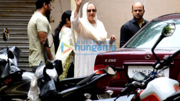 Photos: Saira Banu spotted in Bandra