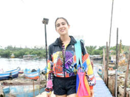 Photos: Sara Ali Khan and Vikrant Massey snapped at Versova Jetty