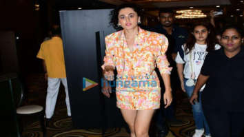 Photos: Taapsee Pannu and Anurag Kashyap snapped during Do Baaraa